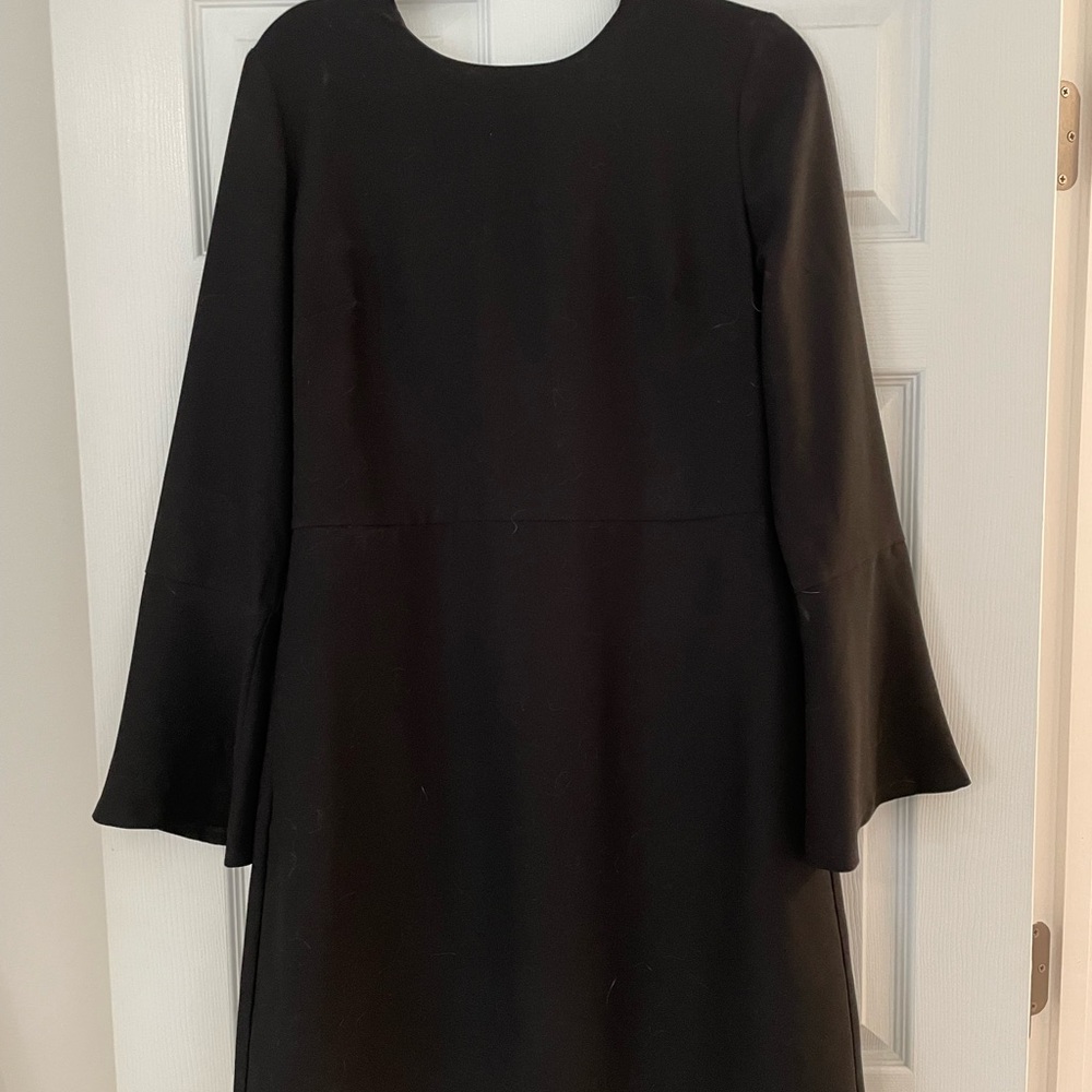 Banana Republic Black Long Sleeve Dress